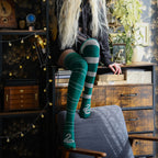 Image produit Harry Potter - Chaussettes hautes Serpentard 2 paires