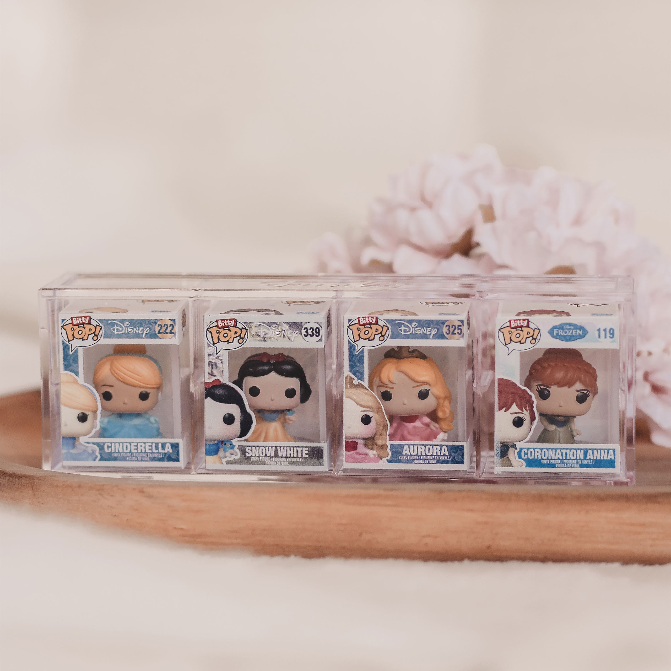 Image produit Disney Princess - Funko Bitty Pop Set de 4 figurines série 2
