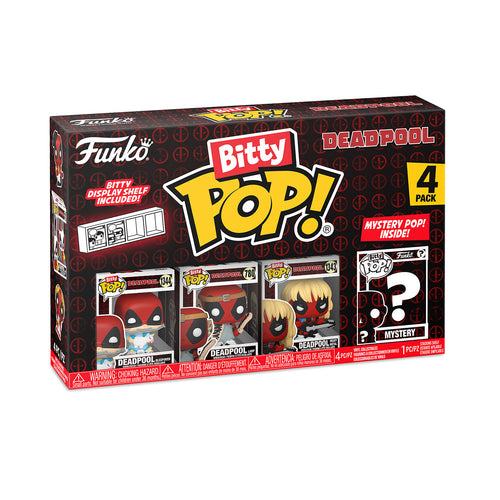 Image produit Deadpool - Funko Bitty Pop Ensemble de 4 figurines Série 4