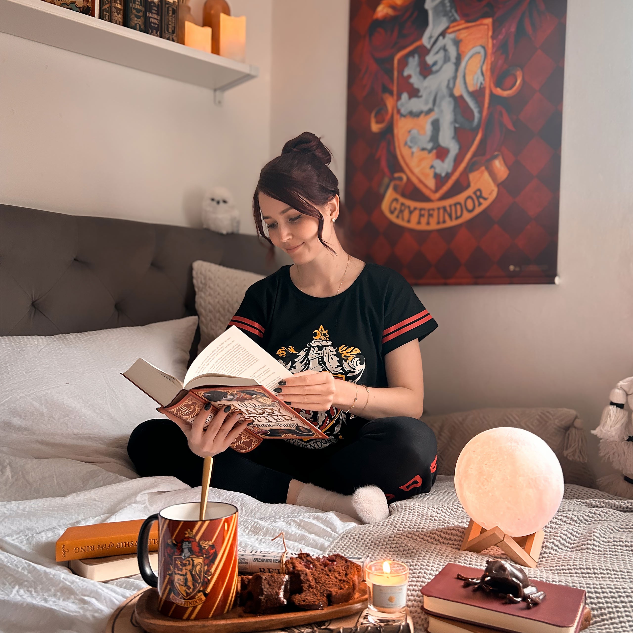 Image produit Pyjama blason Gryffondor noir - Harry Potter