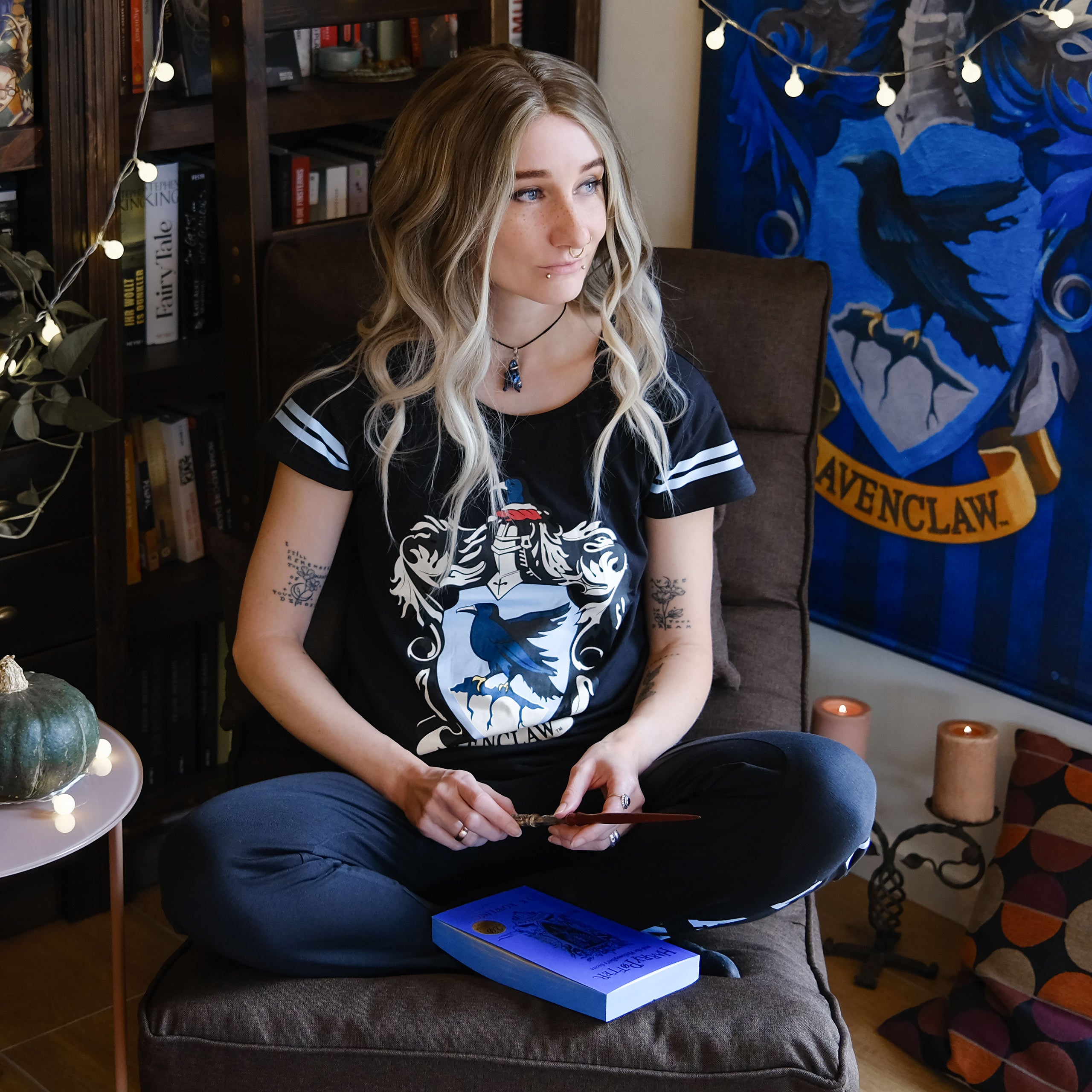 Image produit Pyjama Blason Ravenclaw noir - Harry Potter