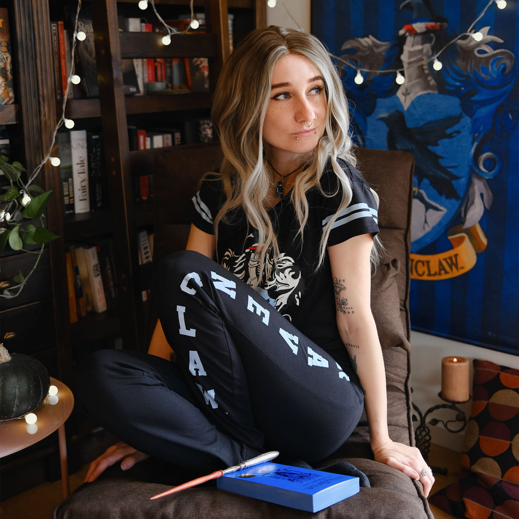 Image produit Pyjama Blason Ravenclaw noir - Harry Potter