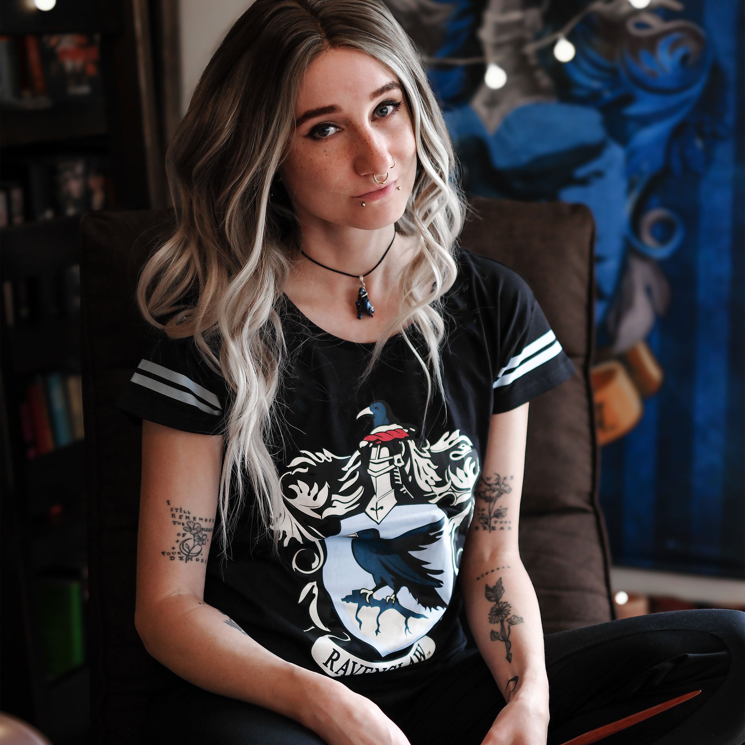 Image produit Pyjama Blason Ravenclaw noir - Harry Potter