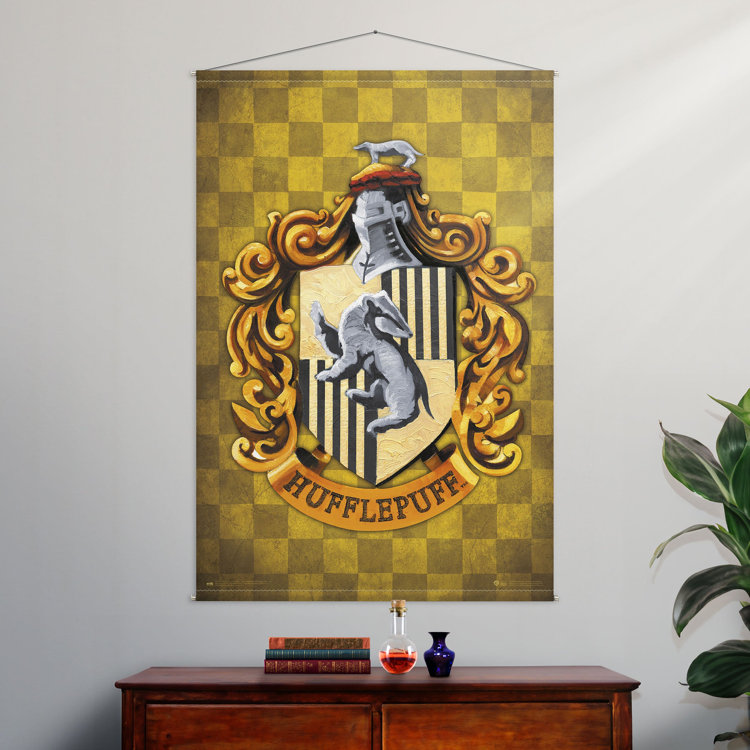 Image produit Harry Potter - Rouleau mural Hufflepuff