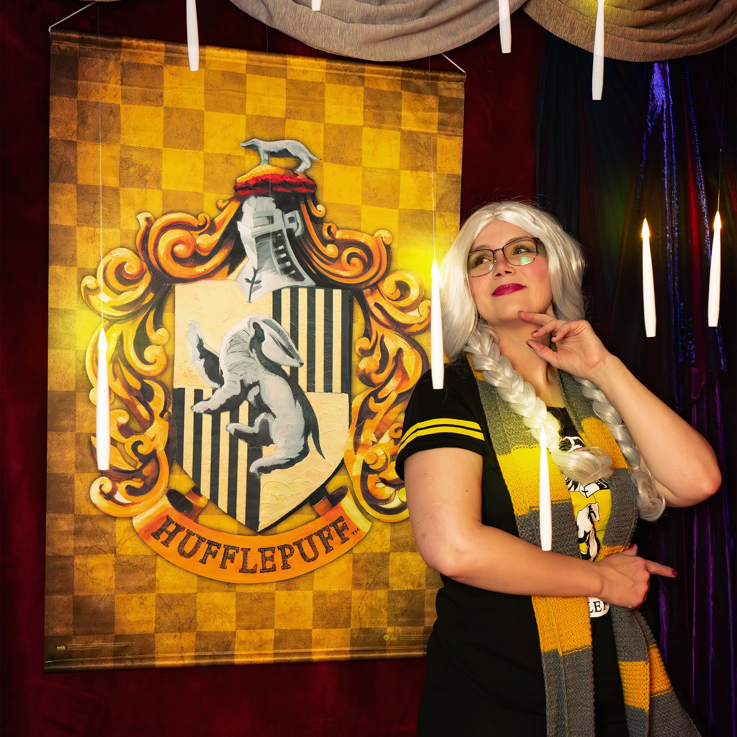 Image produit Harry Potter - Rouleau mural Hufflepuff