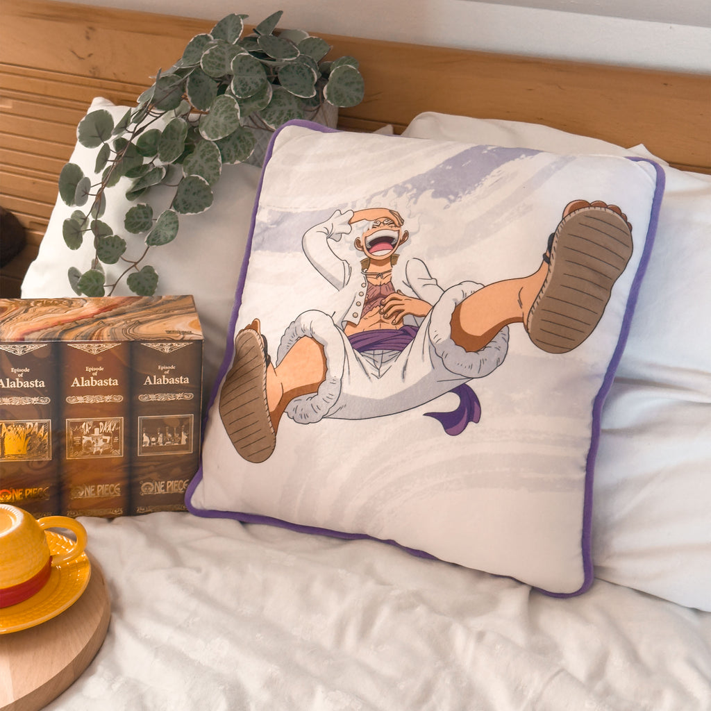 Image produit One Piece : Gear 5 - Coussin Monkey D. Luffy