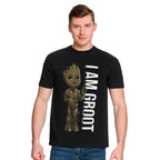 Product image Guardians of the Galaxy - I Am Groot Portrait T-Shirt Black
