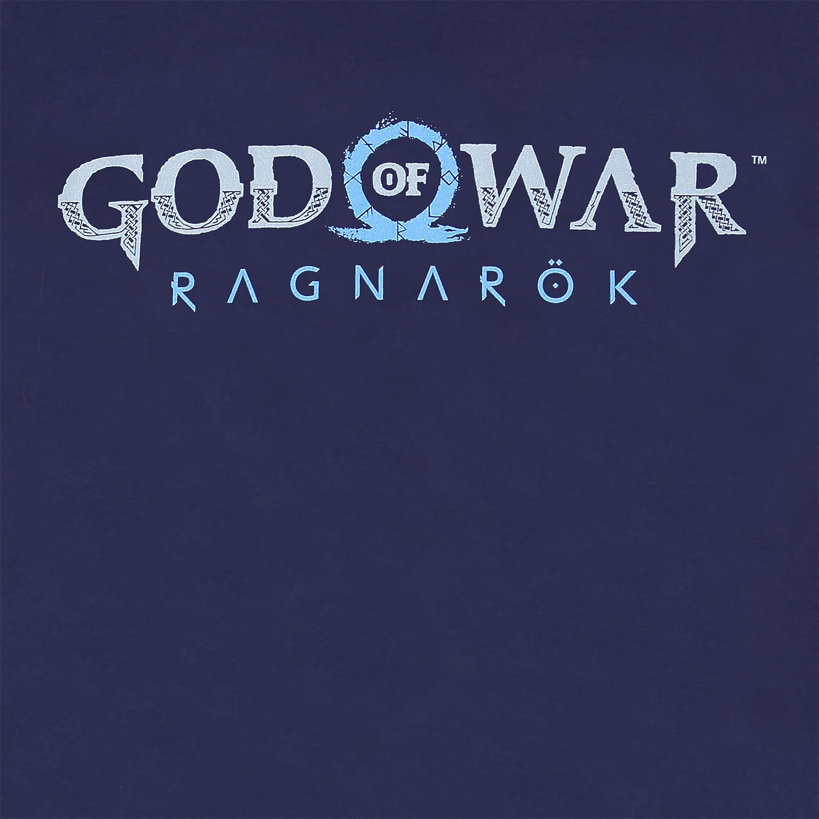 Image produit God of War Ragnarok - T-shirt logo bleu