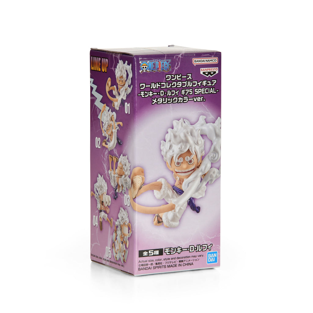 Image produit One Piece - Monkey D. Luffy Gear 5 Figurine Mystère Métallique