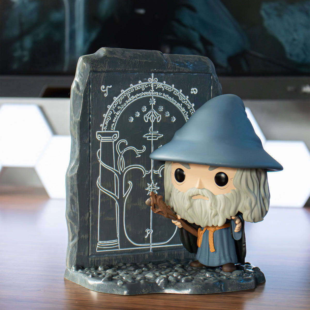 Image produit Le Seigneur des Anneaux - Gandalf devant les Portes de la Moria Funko Pop Diorama