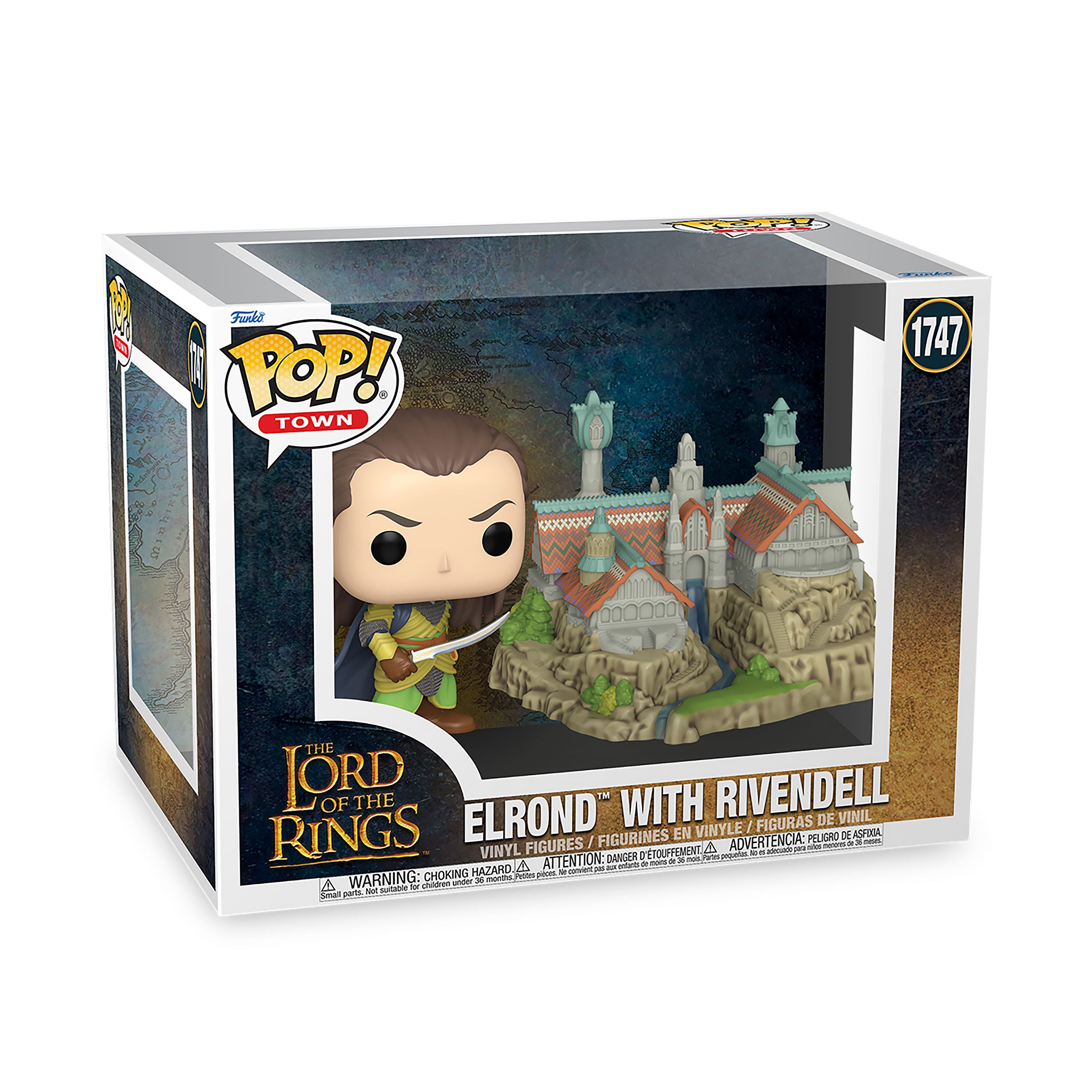 Image produit Le Seigneur des Anneaux - Elrond & Fondcombe Funko Pop Diorama