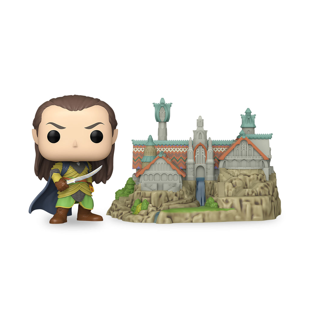Image produit Le Seigneur des Anneaux - Elrond & Fondcombe Funko Pop Diorama