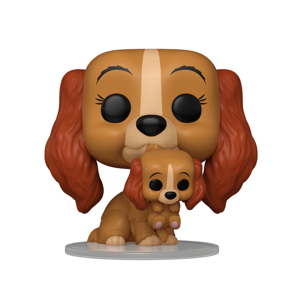 Image produit La Belle et le Clochard - Belle avec chiot Figurine Funko Pop