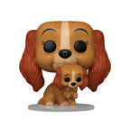 Image produit La Belle et le Clochard - Belle avec chiot Figurine Funko Pop