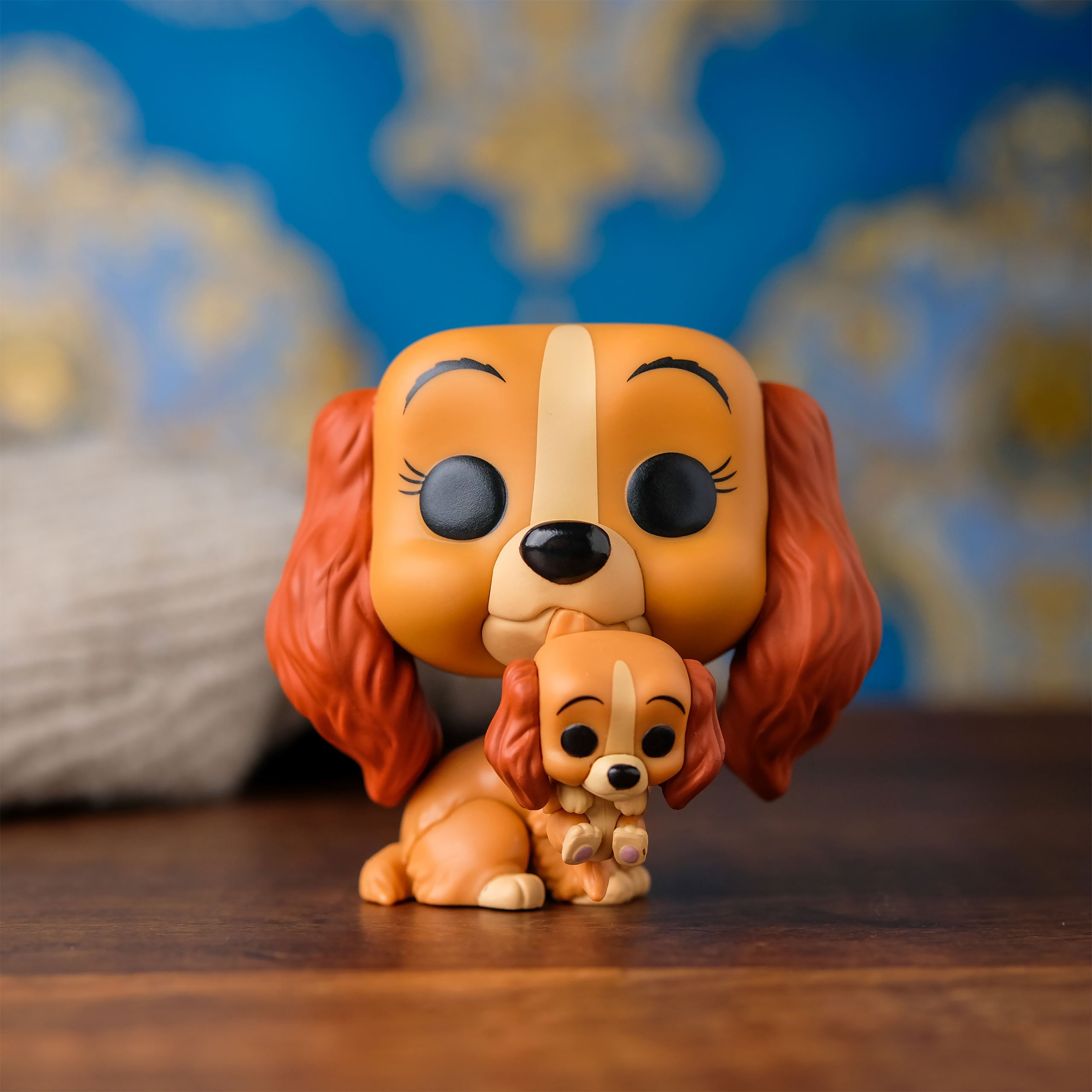 Image produit La Belle et le Clochard - Belle avec chiot Figurine Funko Pop