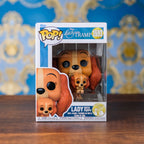 Image produit La Belle et le Clochard - Belle avec chiot Figurine Funko Pop