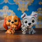 Image produit La Belle et le Clochard - Belle avec chiot Figurine Funko Pop