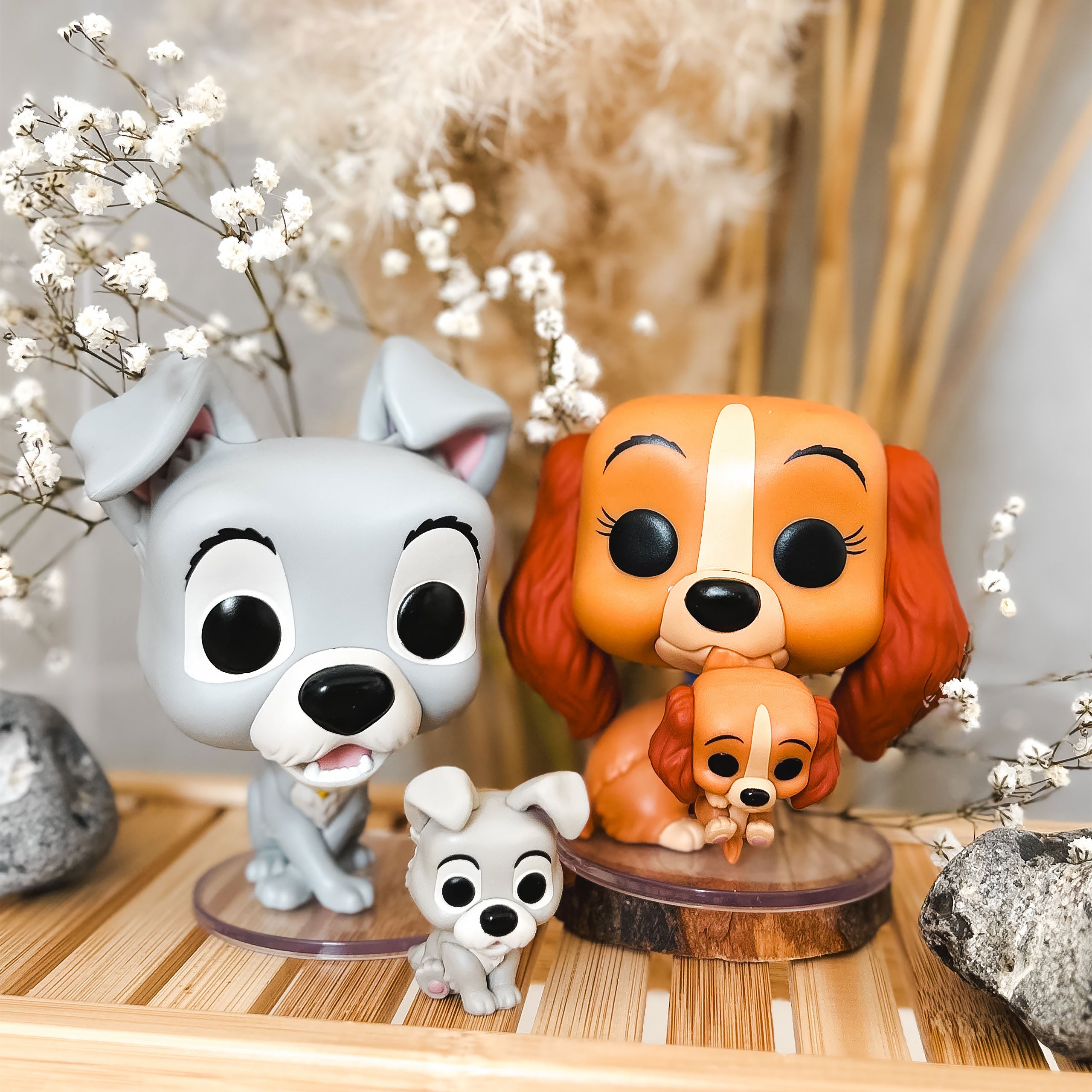 Image produit La Belle et le Clochard - Belle avec chiot Figurine Funko Pop