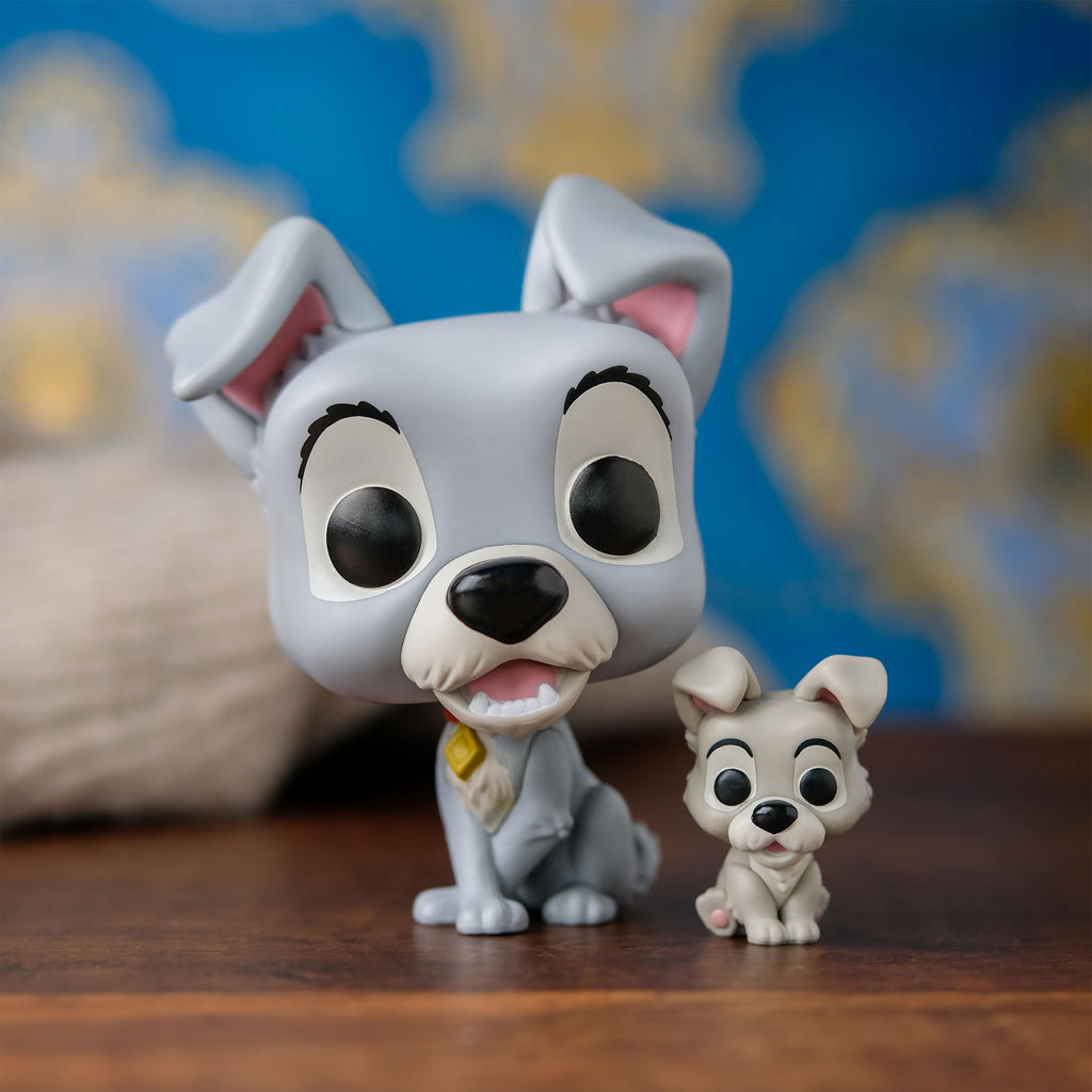 Image produit La Belle et le Clochard - Clochard avec chiot Funko Pop Figurine