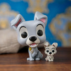 Image produit La Belle et le Clochard - Clochard avec chiot Funko Pop Figurine