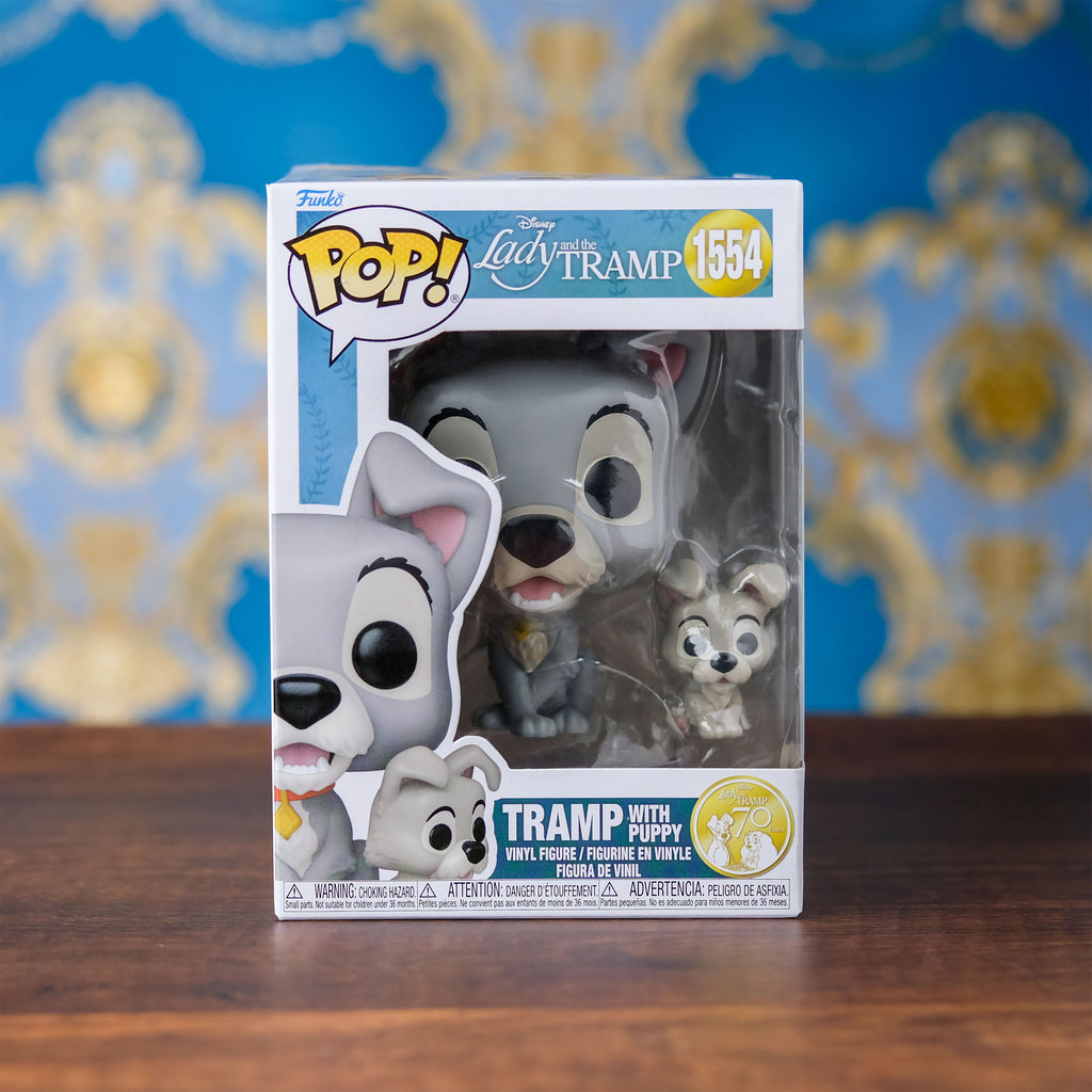 Image produit La Belle et le Clochard - Clochard avec chiot Funko Pop Figurine
