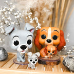 Image produit La Belle et le Clochard - Clochard avec chiot Funko Pop Figurine