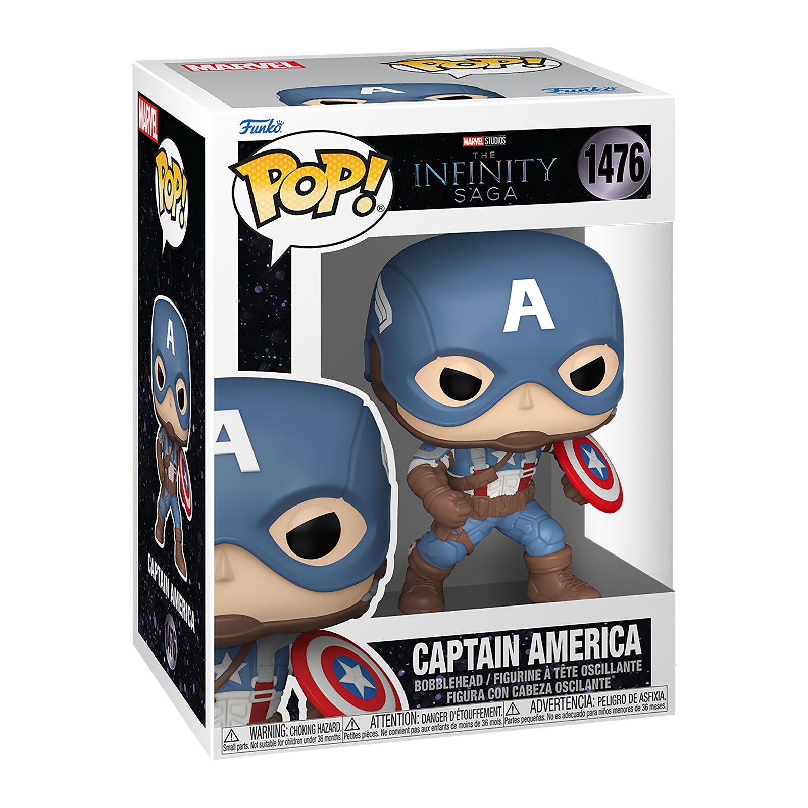 Image produit Captain America - The First Avenger Figurine Funko Pop à tête oscillante