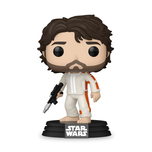 Image produit Star Wars - Cassian Andor Funko Pop Figurine à Tête Oscillante