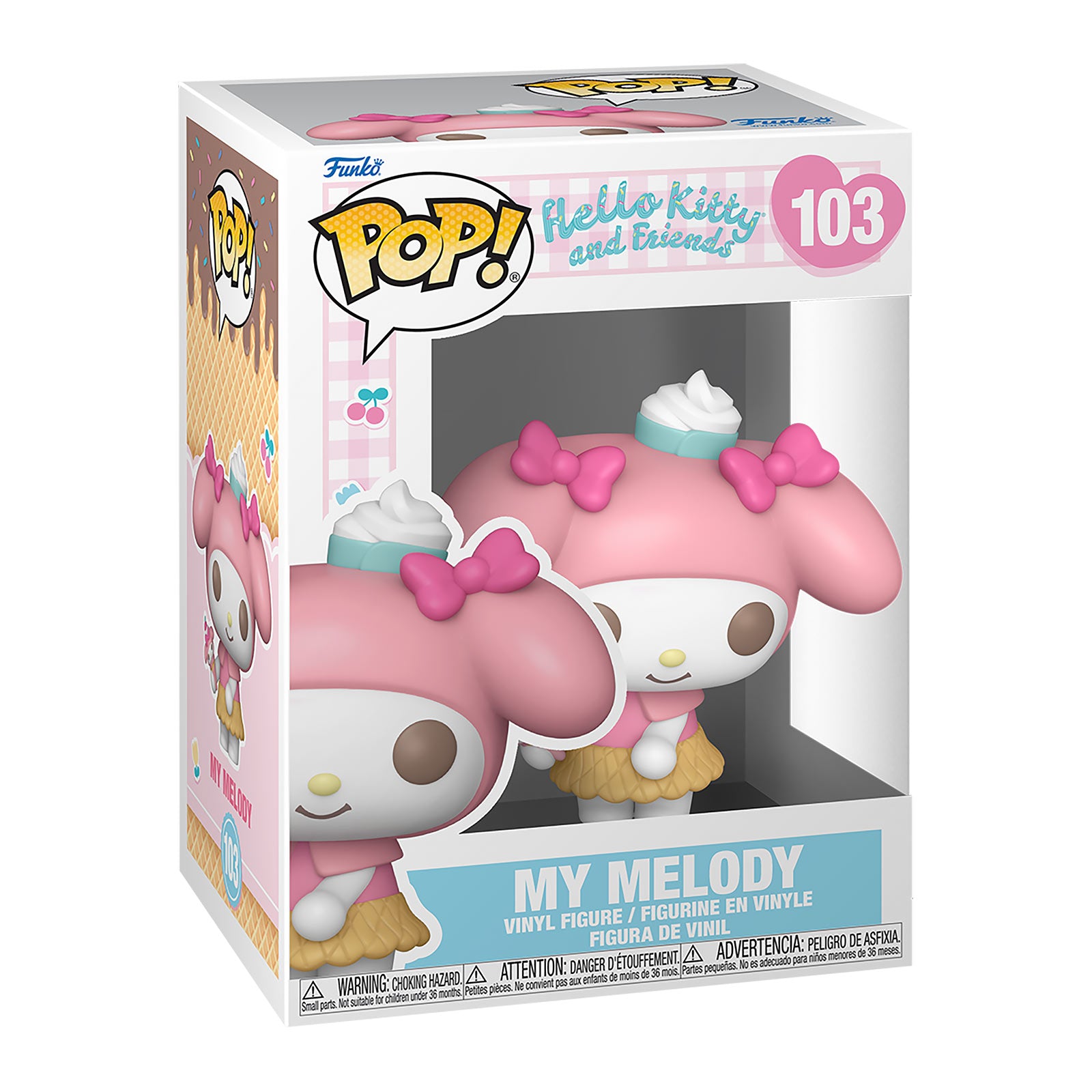Image produit Sanrio - My Melody avec glace Hello Kitty and Friends Figurine Funko Pop