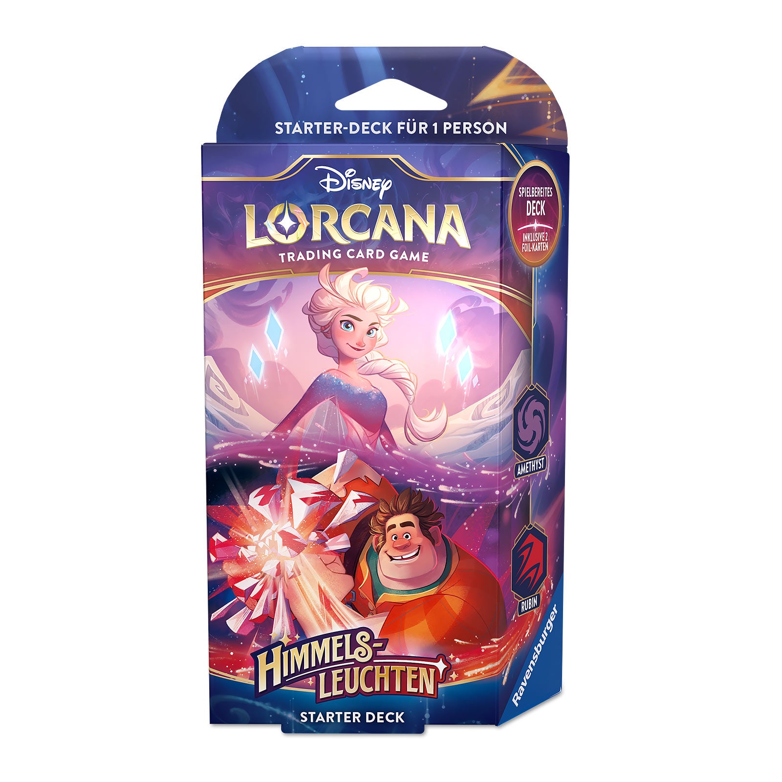 Image produit Disney Lorcana Améthyste et Rubis Kit de démarrage - Skyglow Jeu de cartes à collectionner