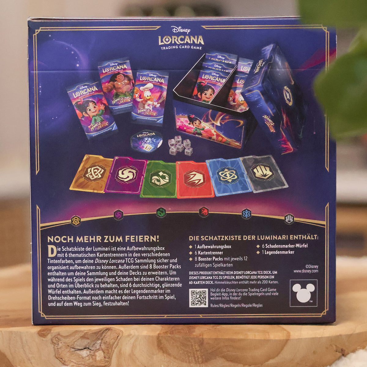 Image produit Disney Lorcana Coffre au Trésor des Luminari - Jeu de Cartes à Collectionner Ciel Lumineux