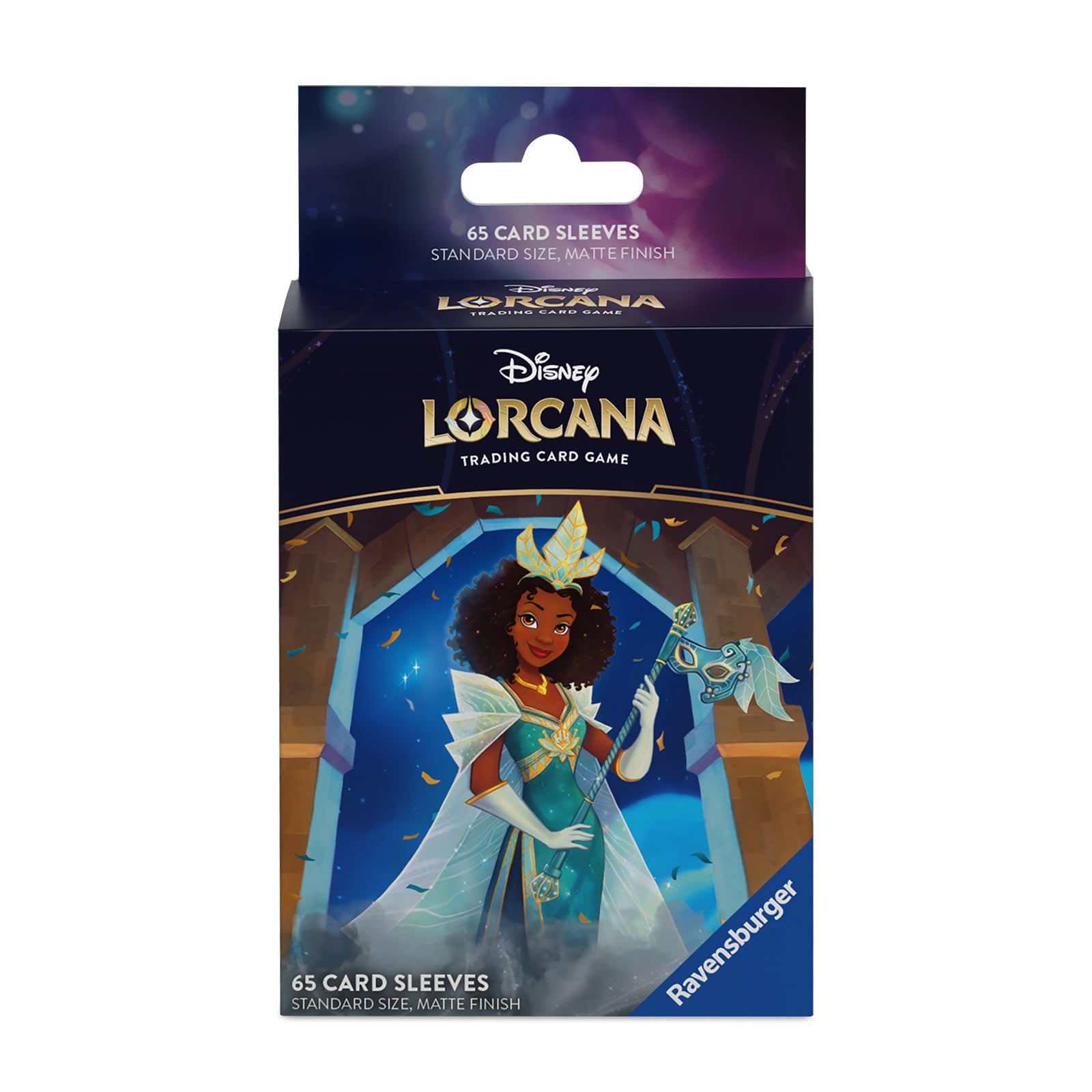 Image produit Disney Lorcana Manches de Cartes Tiana - Jeu de Cartes à Échanger Skyglow
