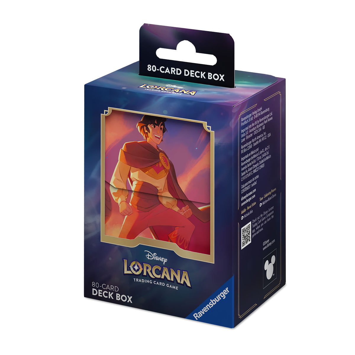 Image produit Boîte de cartes à collectionner Disney Lorcana Aladdin - Jeu de cartes à échanger Skyglow