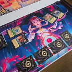 Image produit Tapis de jeu Disney Lorcana Belle - Jeu de cartes à échanger Skyglow