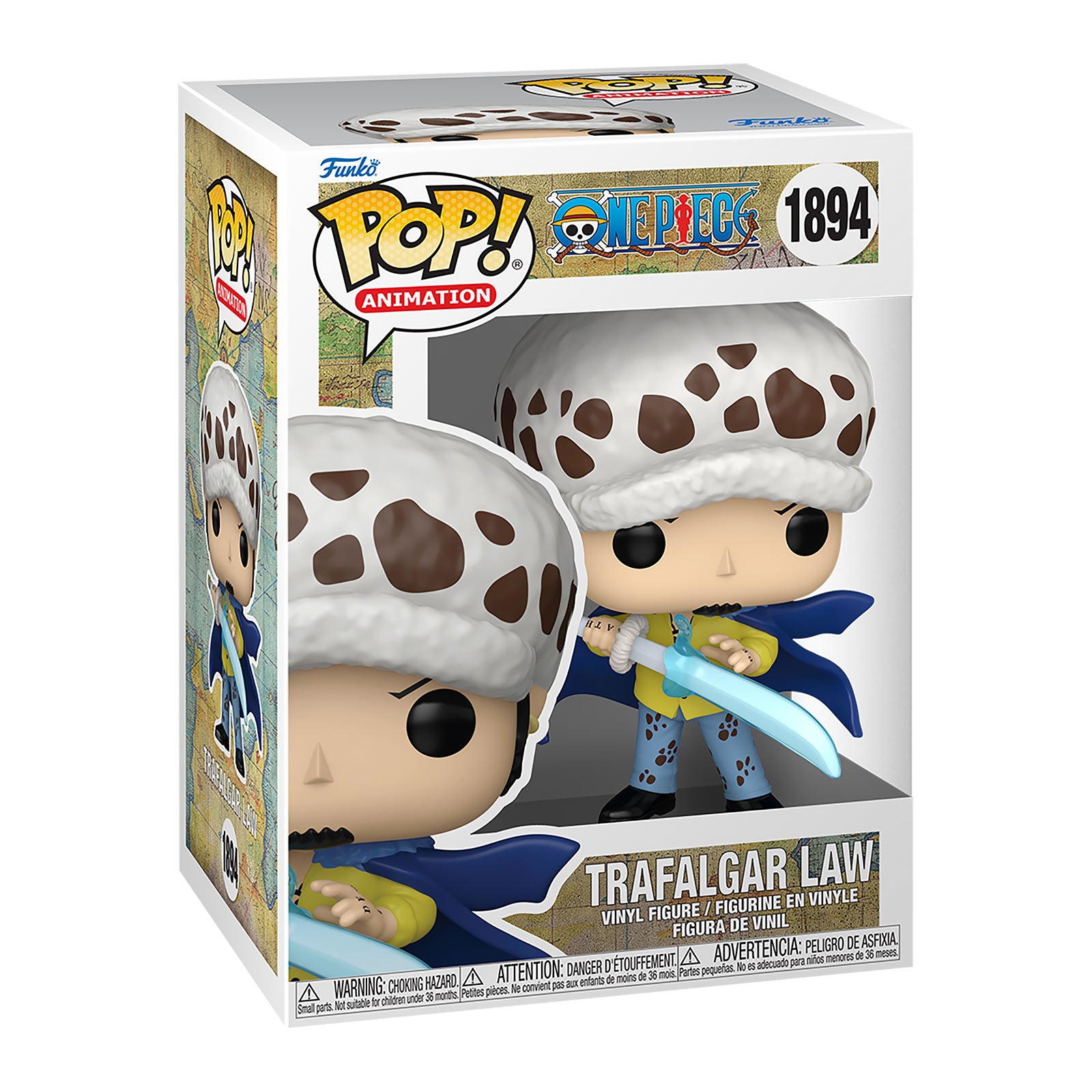 Image produit One Piece - Law avec Kikoku Figurine Funko Pop