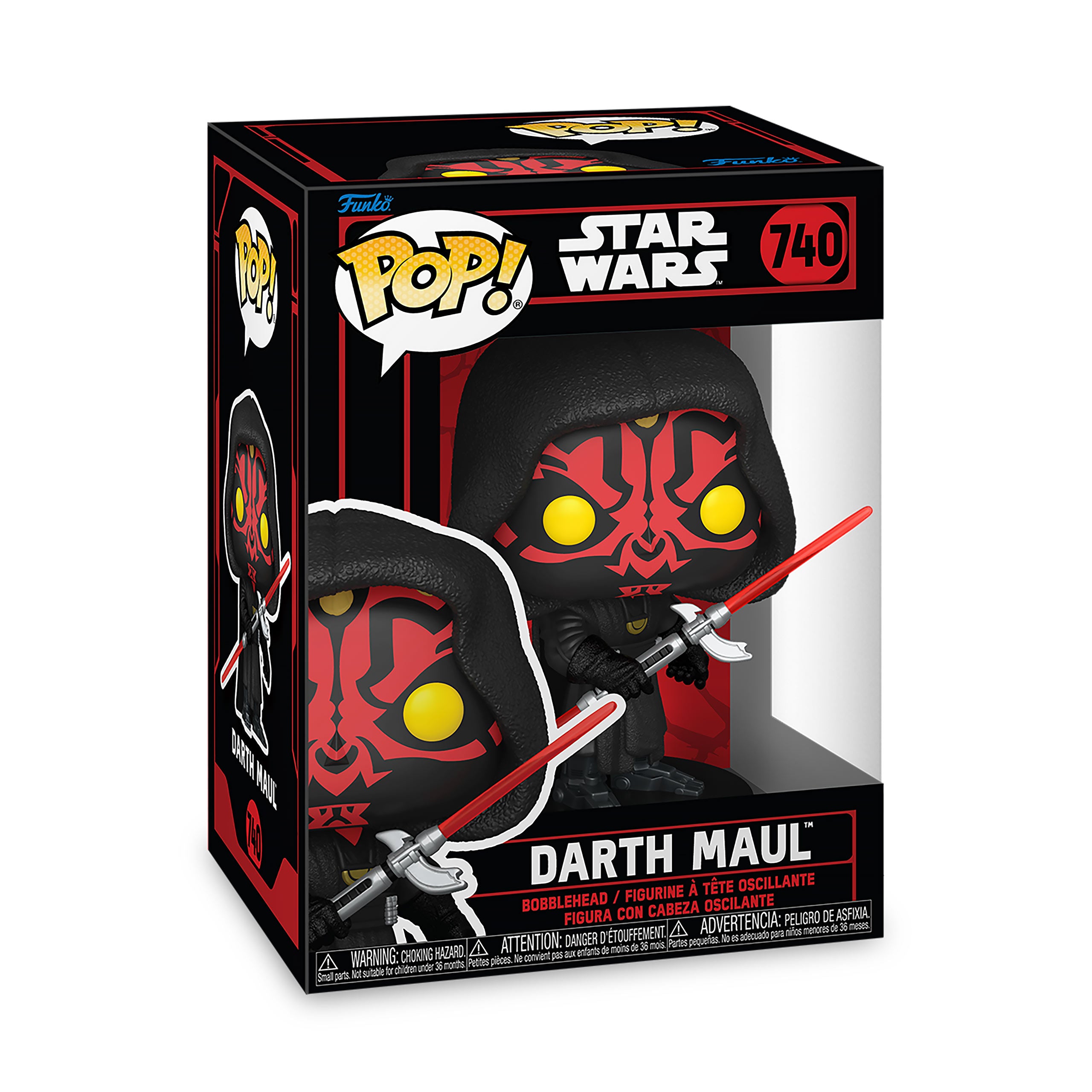Image produit Star Wars - Figurine Funko Pop Darth Maul à tête oscillante