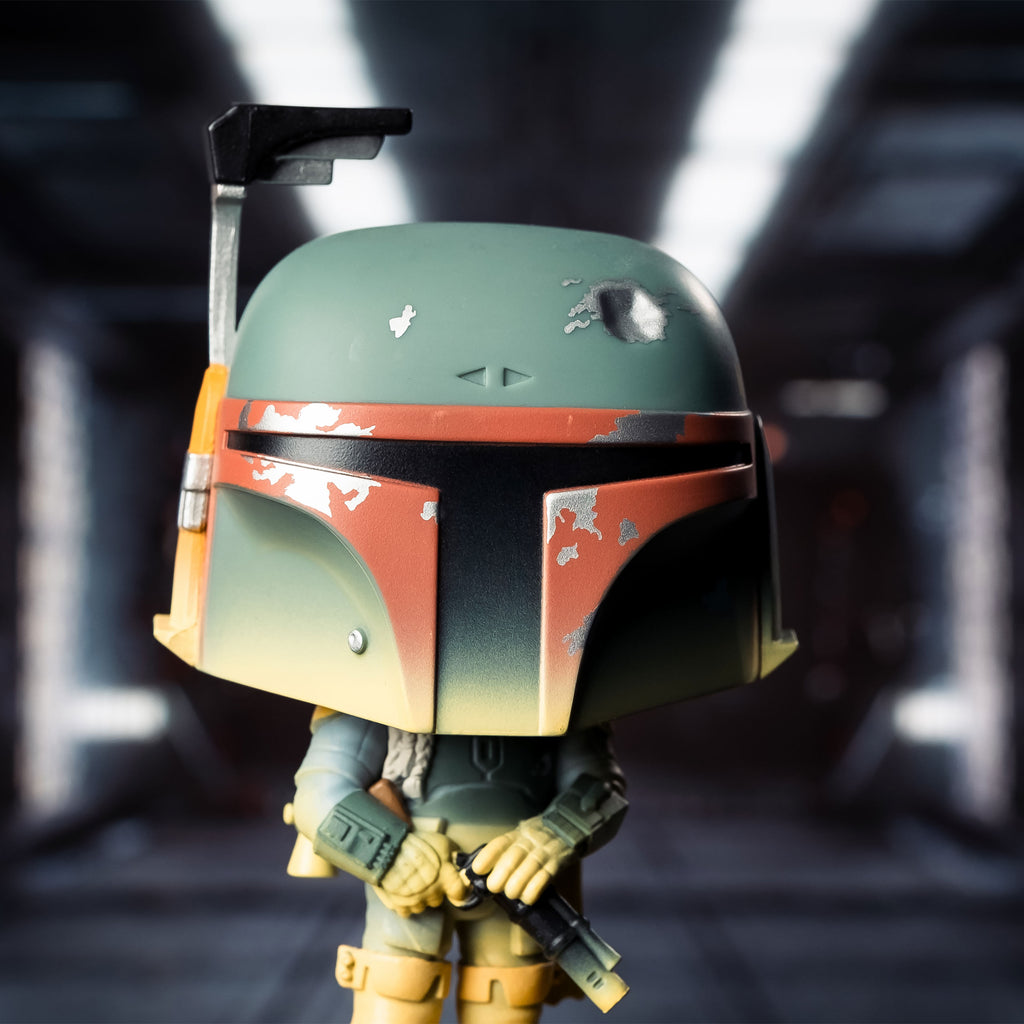Image produit Star Wars - Boba Fett Glow in the Dark Funko Pop Figurine à tête branlante