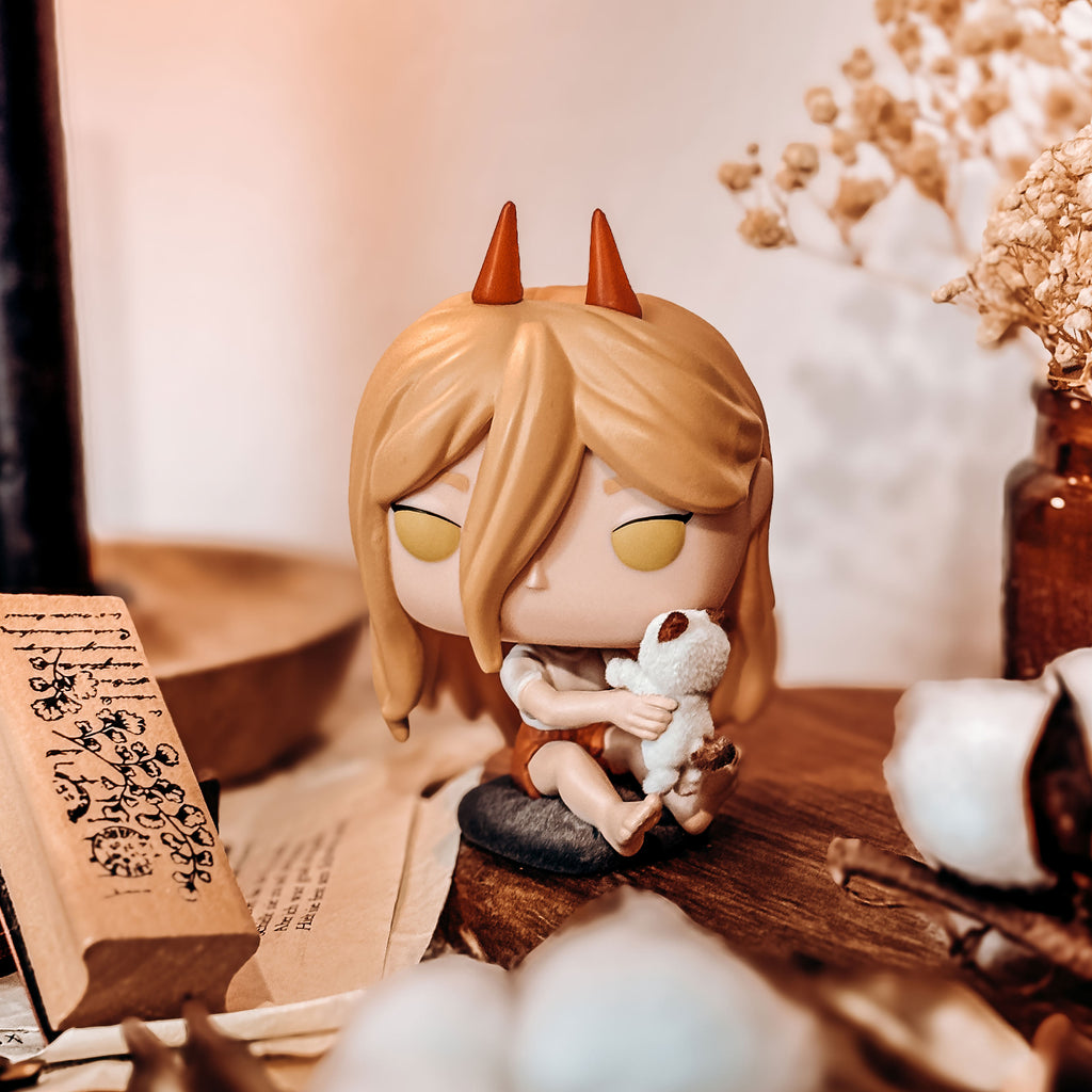 Image produit Chainsaw Man - Power avec Meowy Figurine Funko Pop