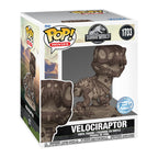 Image produit Jurassic World - Figurine Funko Pop Super Size Fossile de Velociraptor