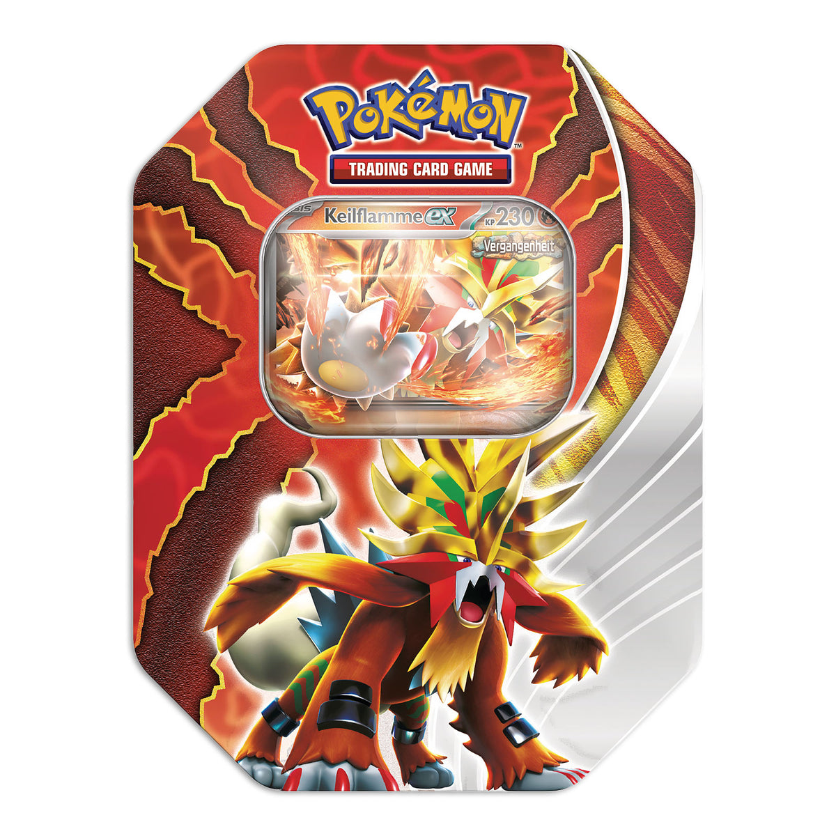 Image produit Pokemon - Keilflamme-Ex Paradox Destins Boîte de cartes à collectionner