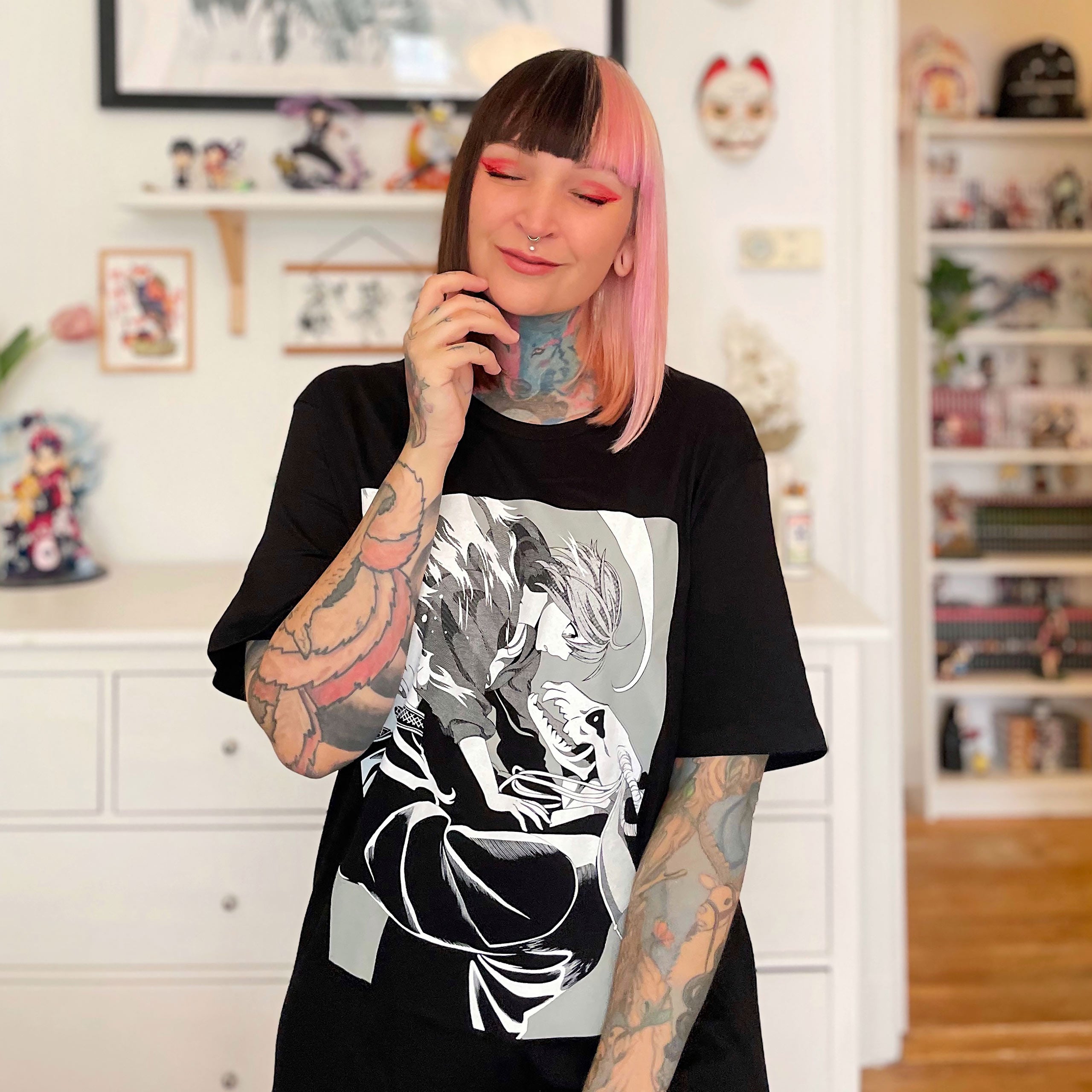 Image produit T-shirt Chise et Elias pour les fans de La Mariée du Magicien