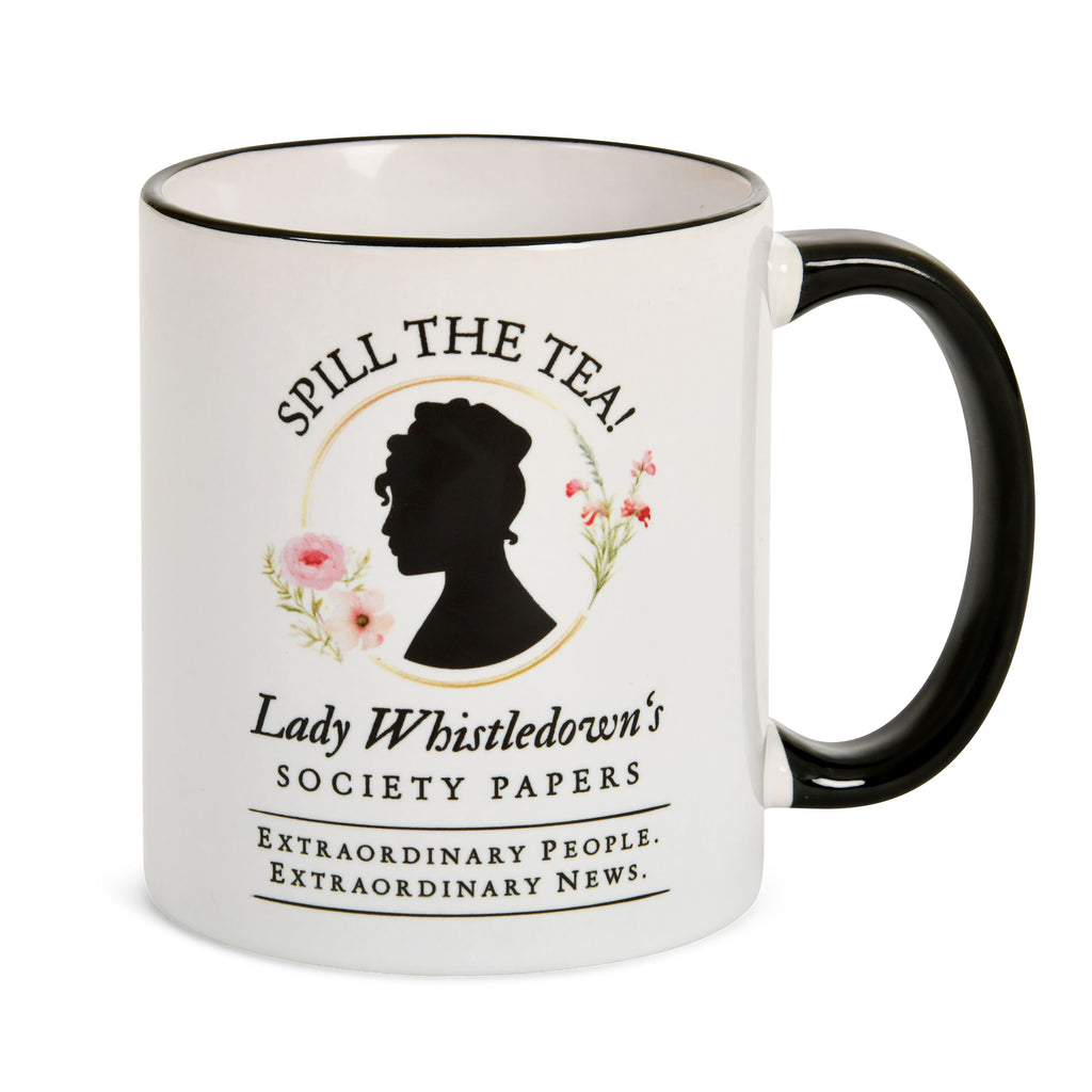 Image produit Spill the Tea! Tasse Society Papers pour les fans de Bridgerton