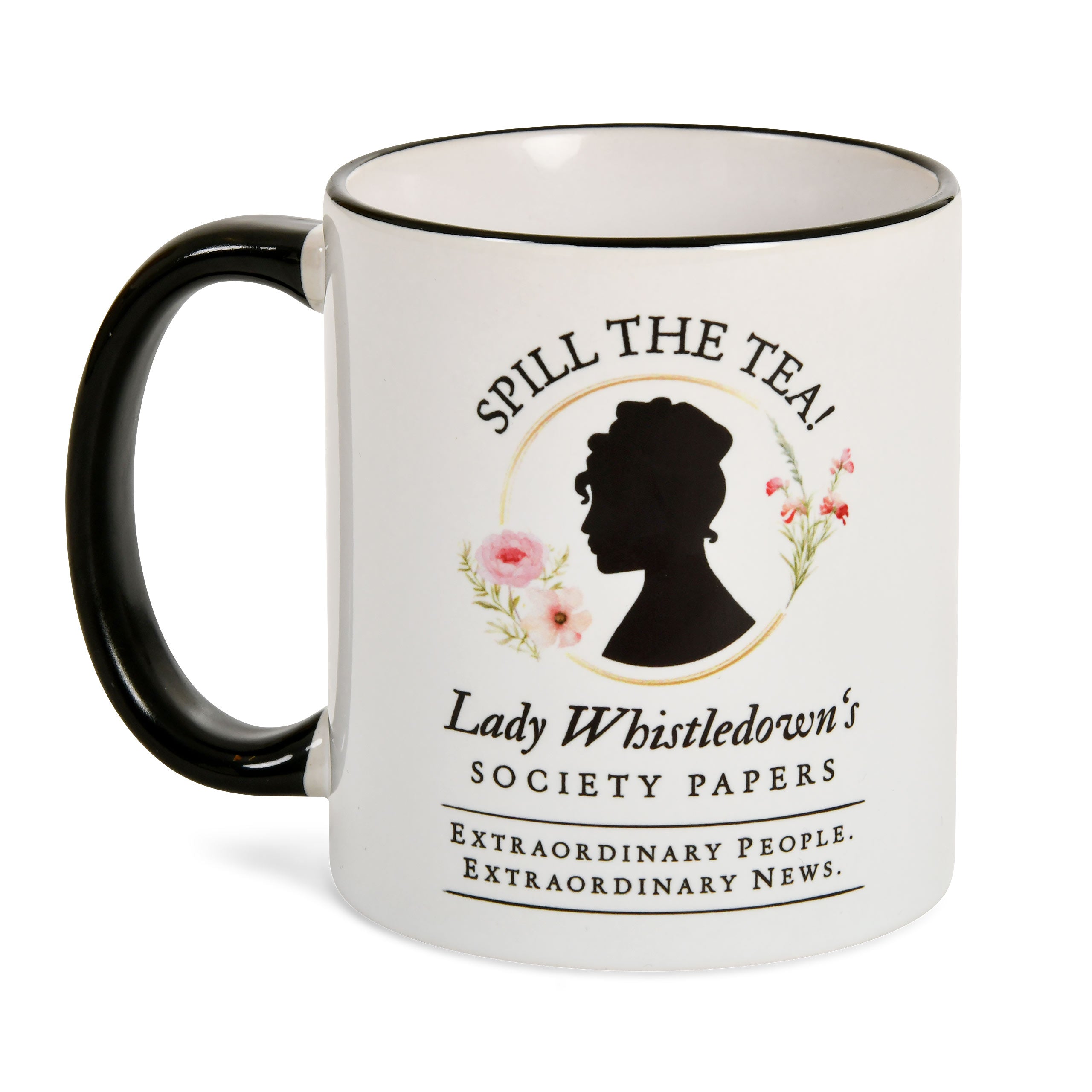 Image produit Spill the Tea! Tasse Society Papers pour les fans de Bridgerton