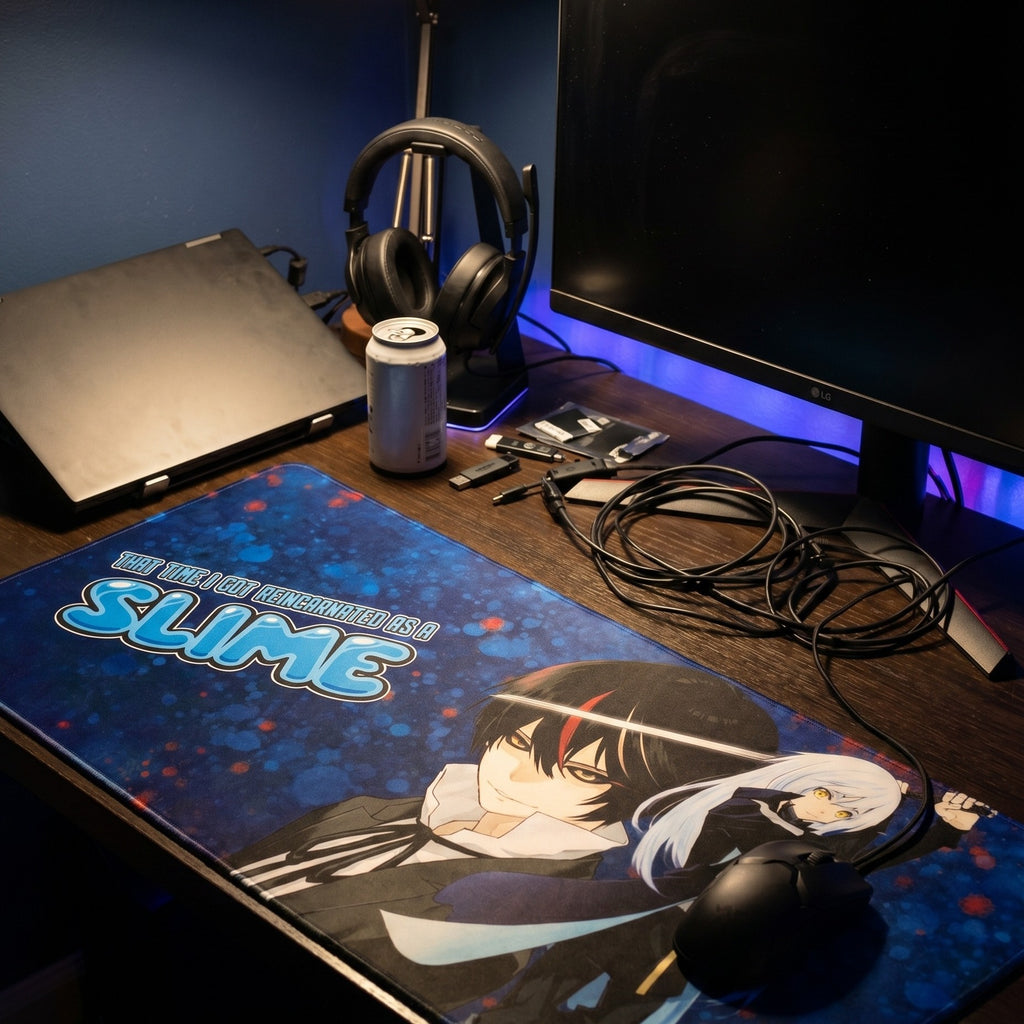 Image produit TenSura - Tapis de souris Rimuru et Diablo