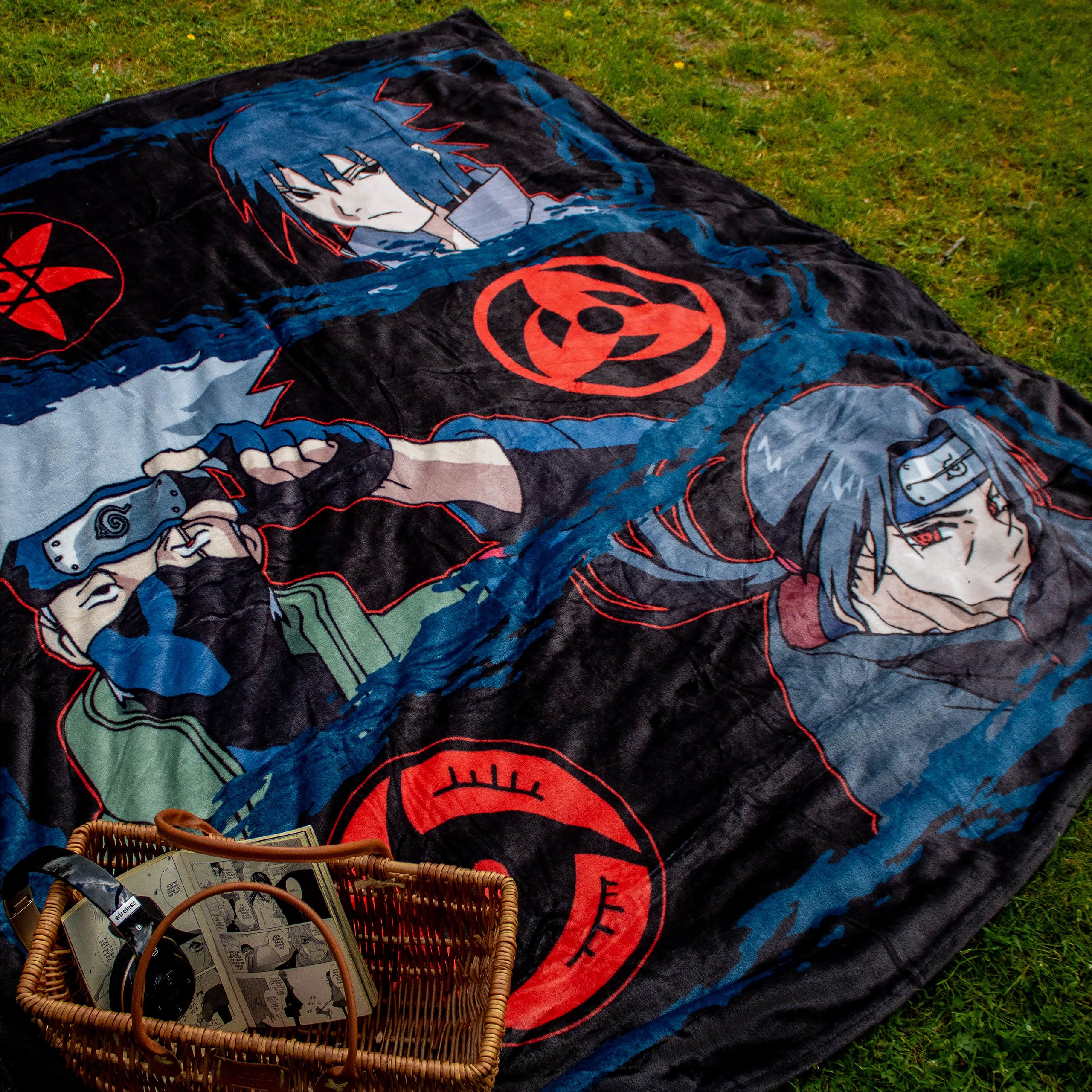 Image produit Naruto Shippuden - Plaid Groupe
