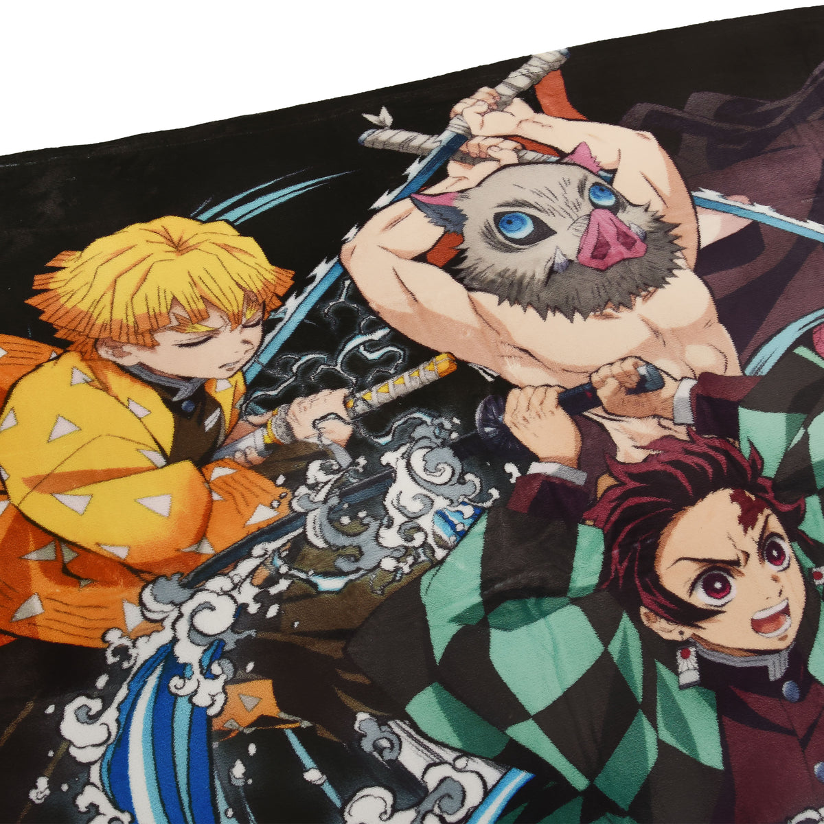 Image produit Demon Slayer - Plaid Groupe