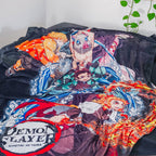 Image produit Demon Slayer - Plaid Groupe
