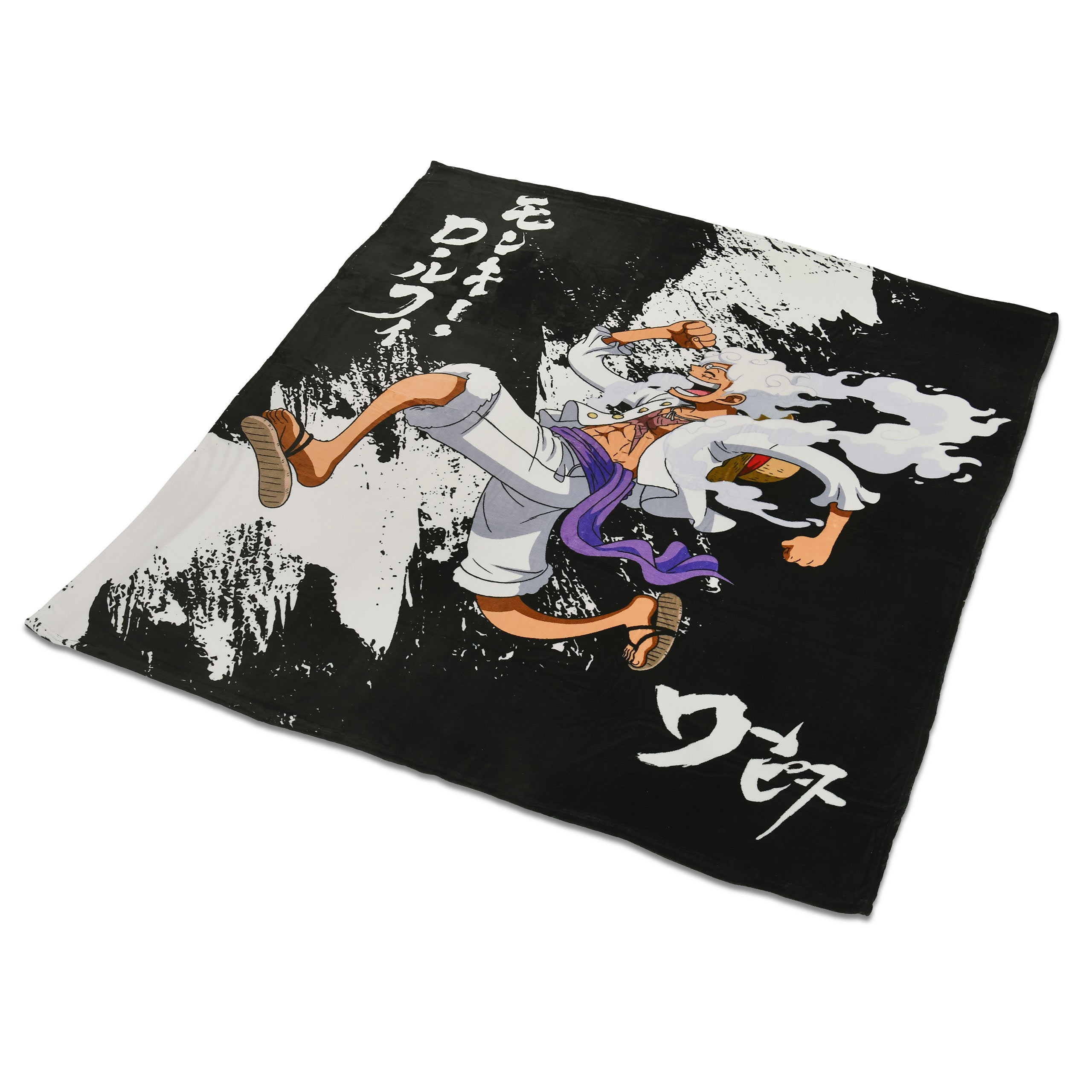 Image produit One Piece : Gear 5 - Couverture en polaire Monkey D. Luffy