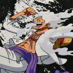 Image produit One Piece : Gear 5 - Couverture en polaire Monkey D. Luffy