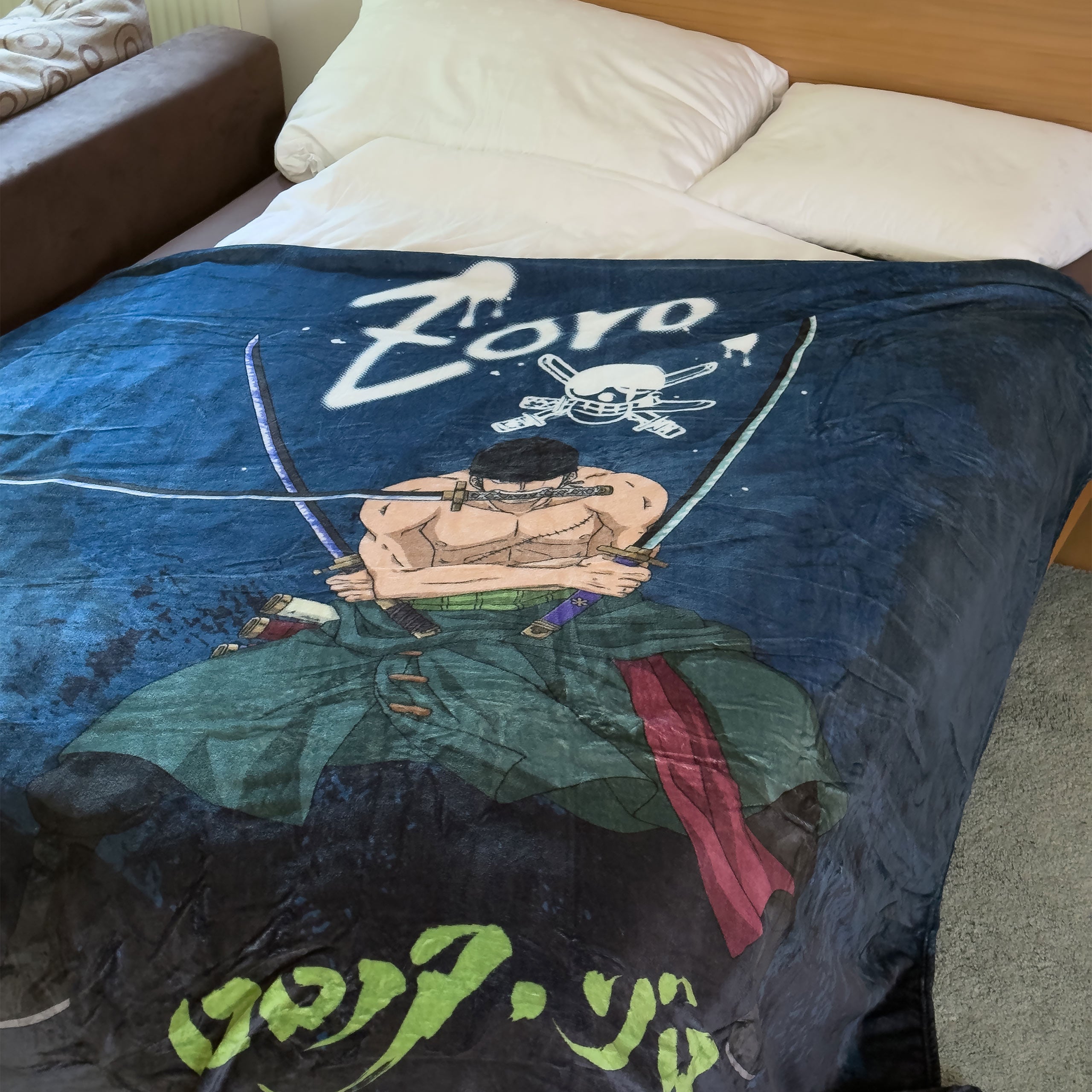 Image produit One Piece - Couverture en polaire Roronoa Zoro